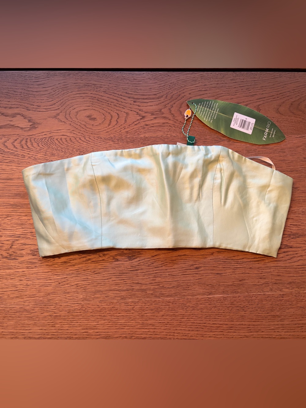 Farm Rio Mint Crop Top - Picture 3 of 10